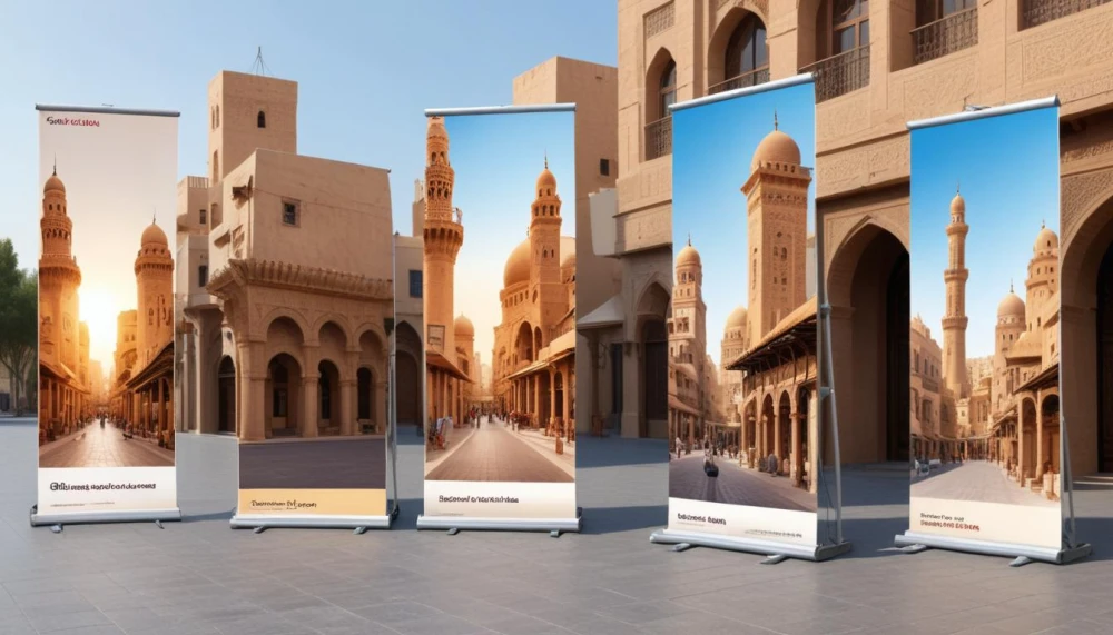 أنواع بنرات الدعاية والإعلان الخارجية