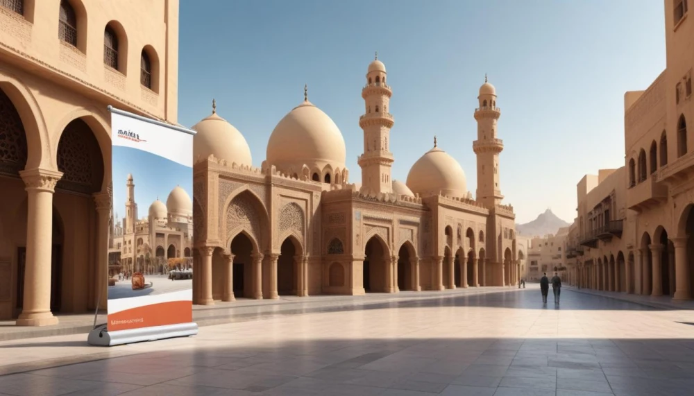 تصميم استاندات رول اب احترافية