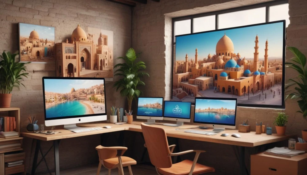 تصميم بنرات إعلانية واجهات المحلات