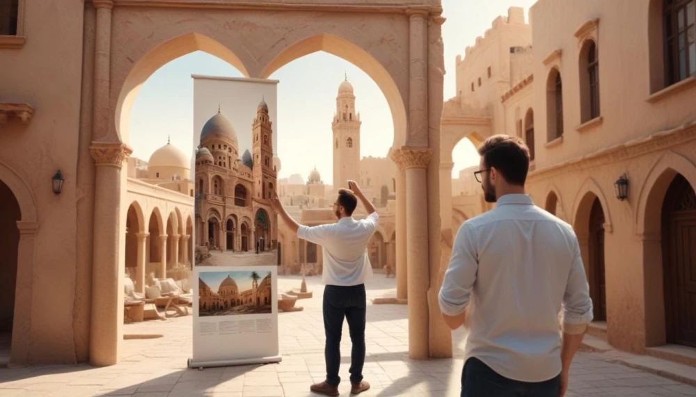 تصميم بنرات رول اب إعلانية