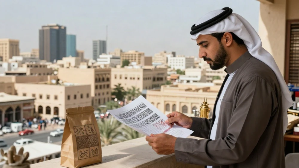 تصميم ورق تغليف منتجات تجارية