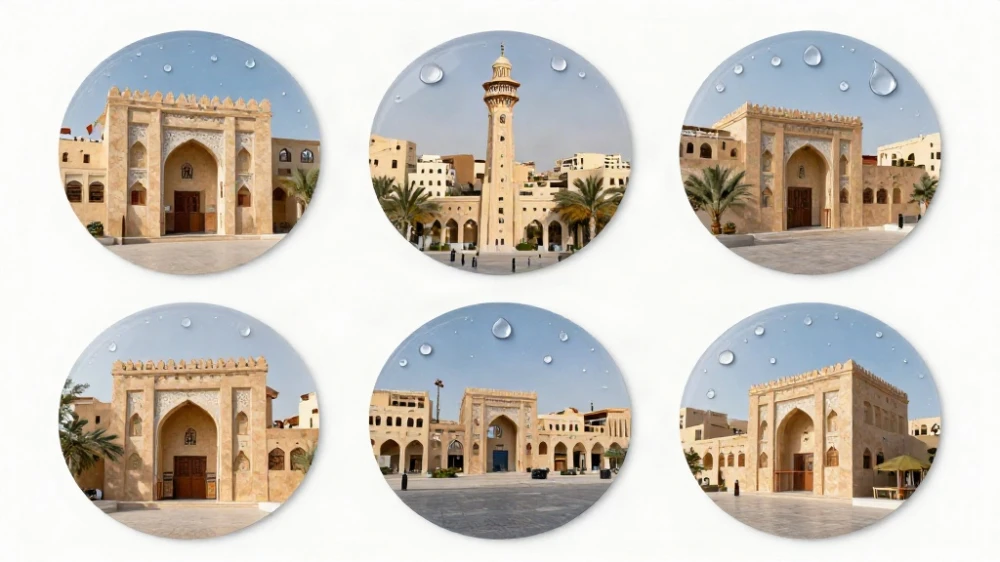 ستيكرات شفافة ضد الماء للمنتجات
