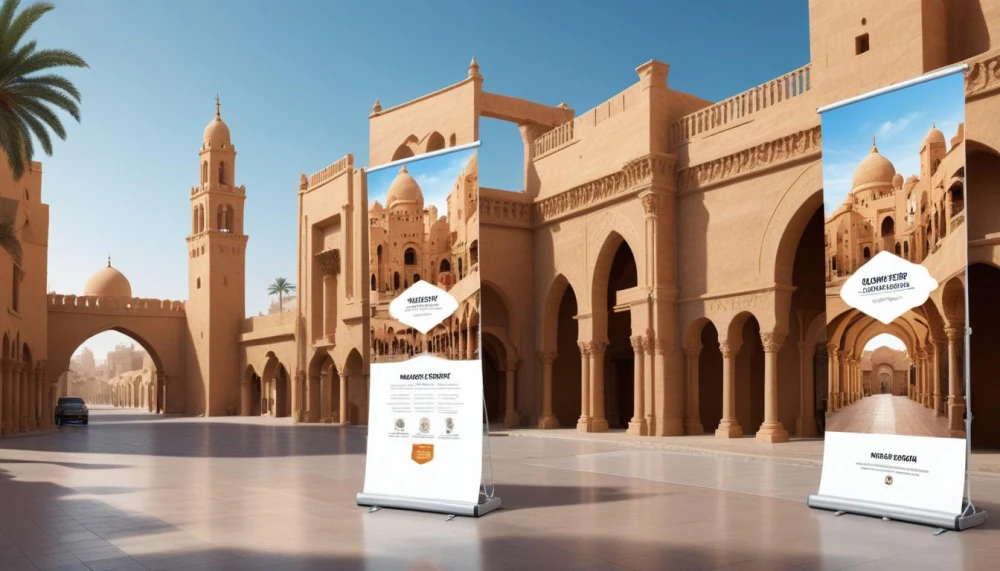 طباعة بنر رول اب الرياض