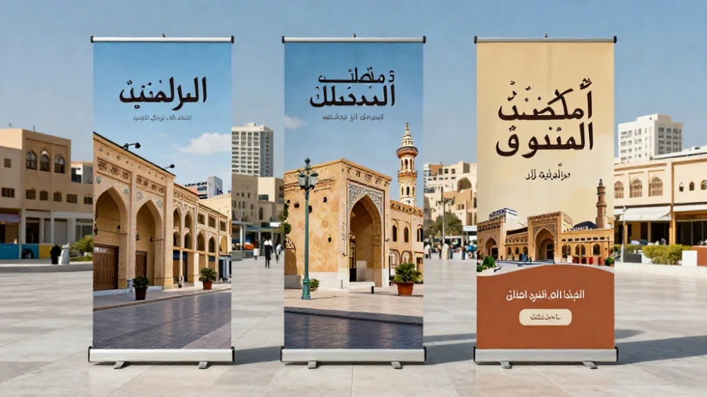 أسعار طباعة رول اب ستاند