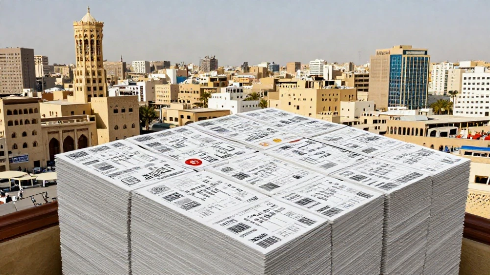 أسعار طباعة ملصقات الشحن مكة