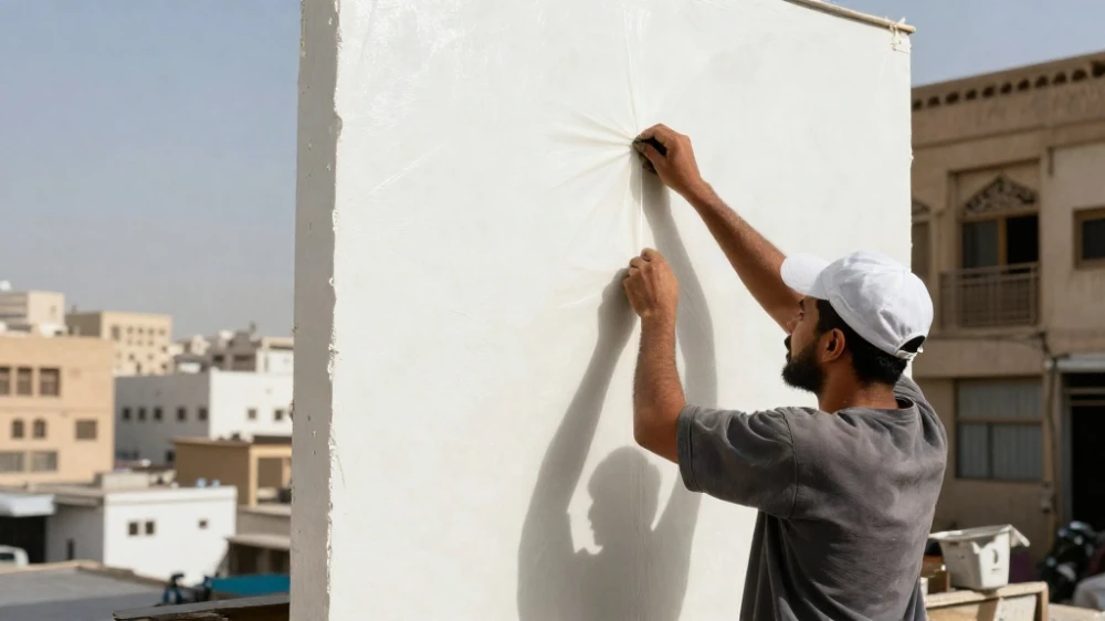 تركيب استكر فينيل جداري مكة