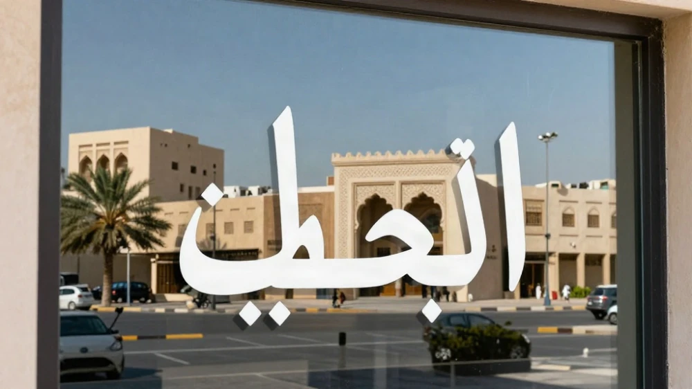 تركيب استكرات زجاج المحلات الجبيل