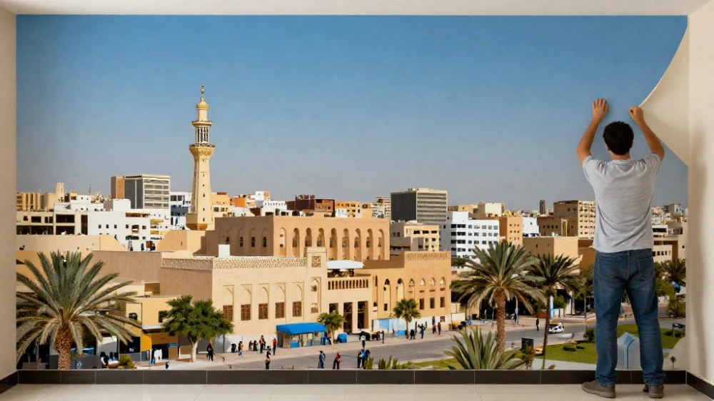 تركيب استكرات فينيل للجدران بجدة