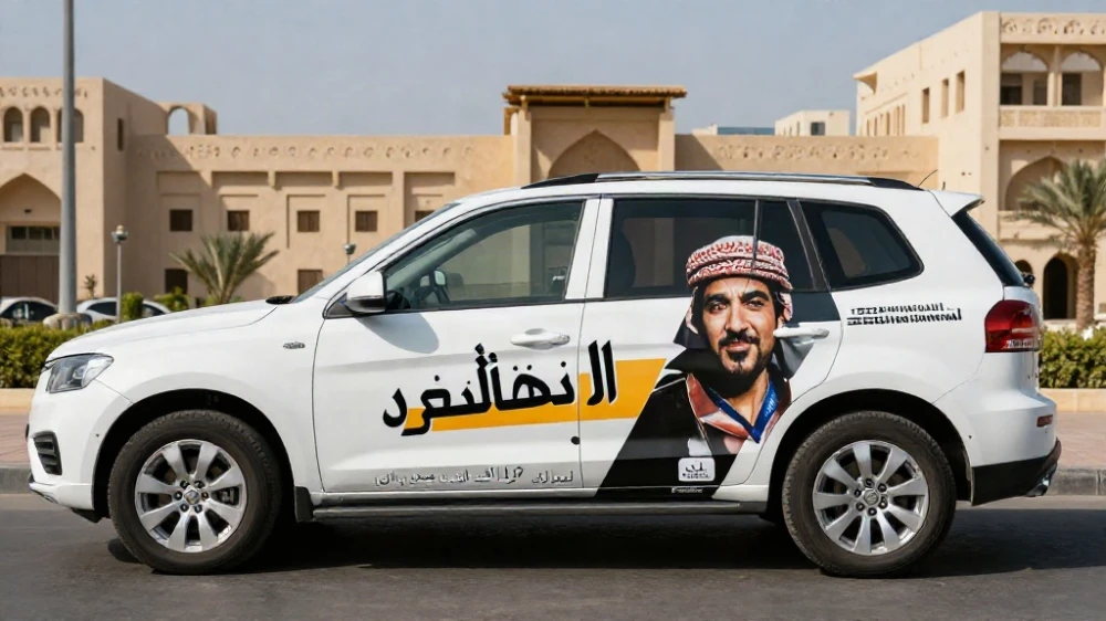 تركيب استكرات فينيل للسيارات بالجبيل