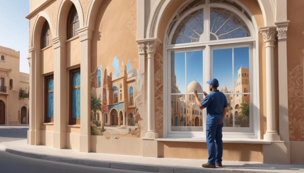 تركيب استكرات محلات تجارية الجبيل