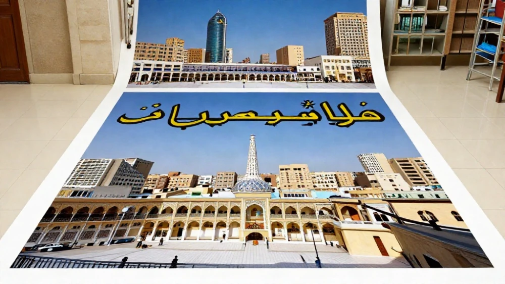 تصميم استكرات أرضية للمتاجر بمكة