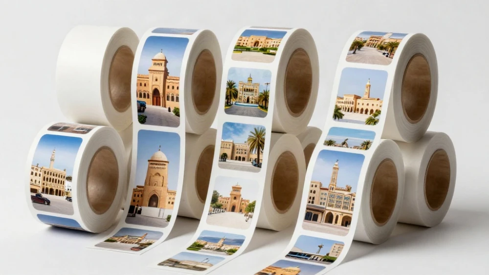 تصميم ملصقات المنتجات والعلب التجاري