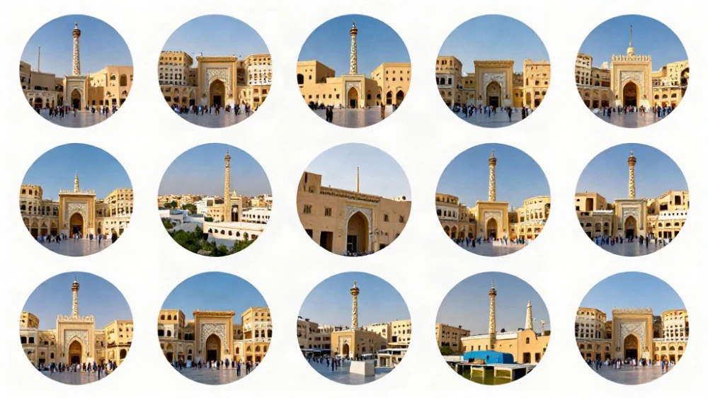 تصميم ملصقات دائرية مفرغة للمنتجات