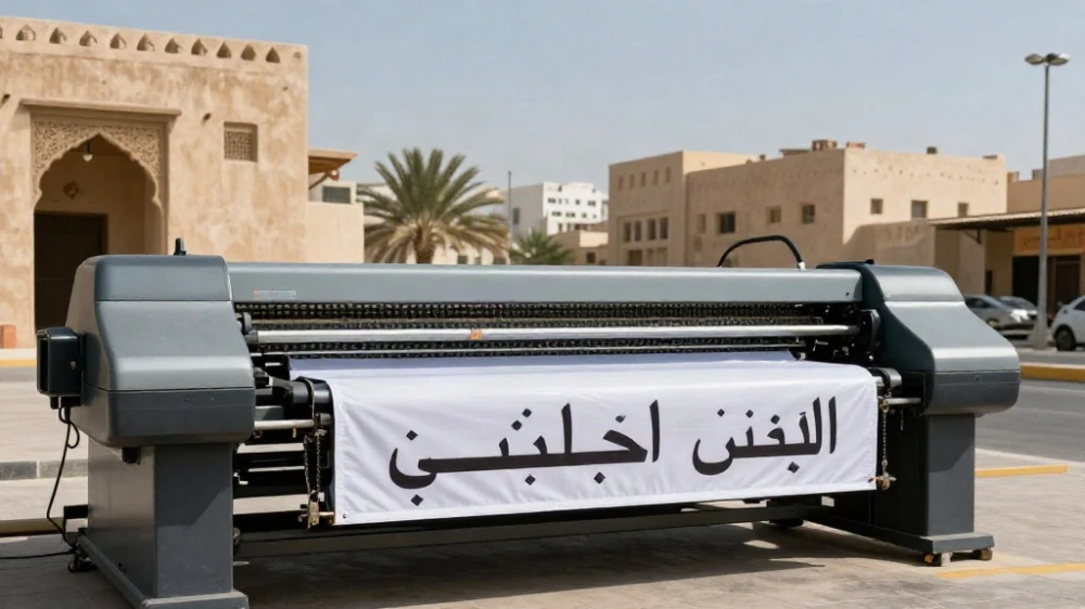 خدمات طباعة لوحات بنر الجبيل