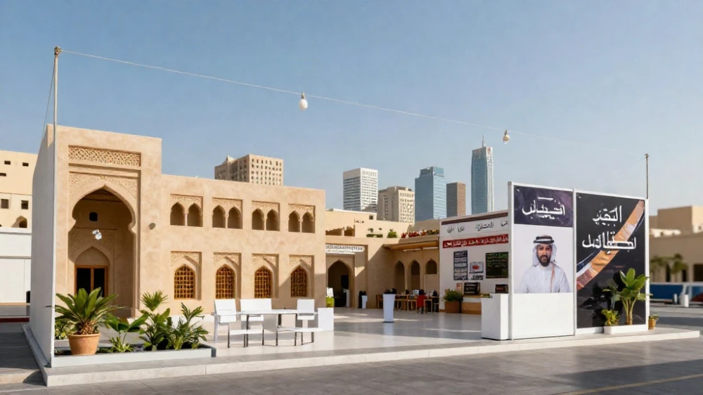 ستاندات رول اب اعلانية للمعارض الرياض