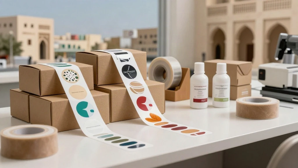 طباعة استكرات تغليف في الرياض