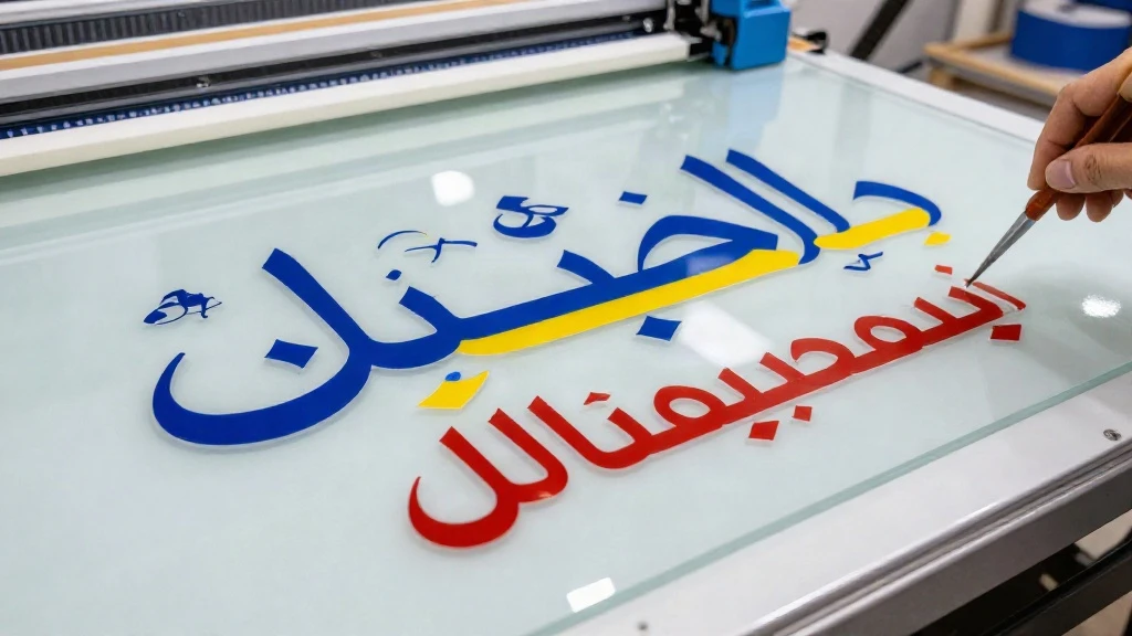 طباعة استكرات حروف في الظهران