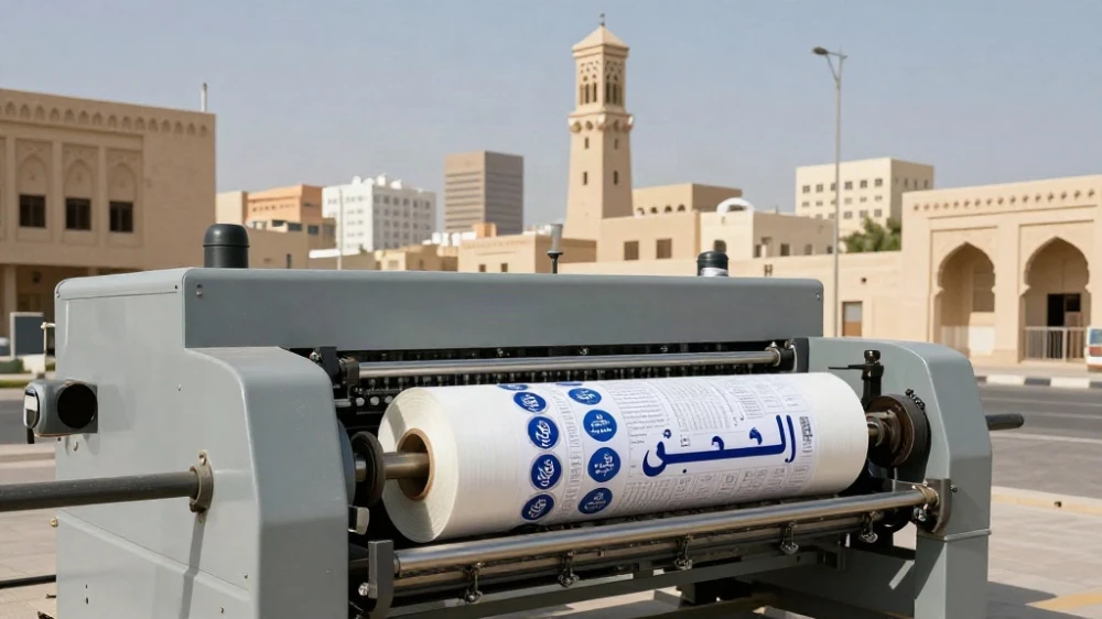 طباعة ستكرات لاصقة للمنتجات الظهران
