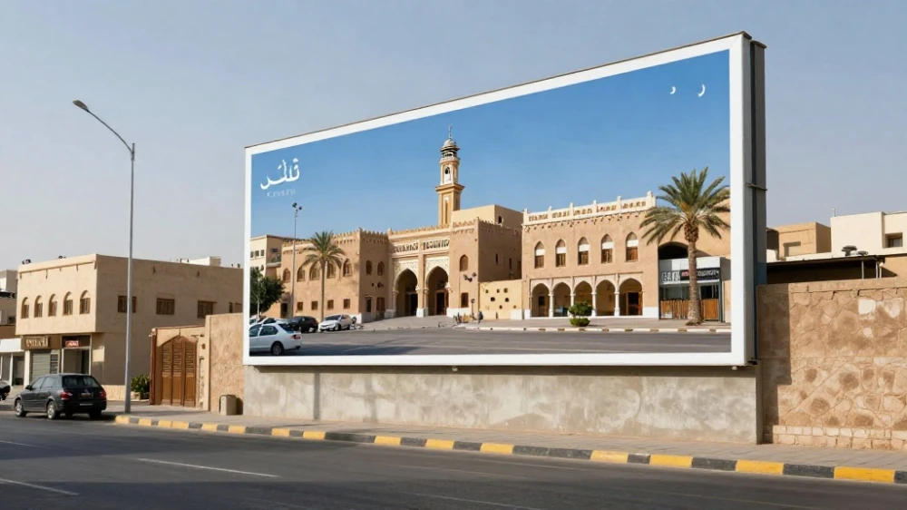 لوحات إعلانية خارجية تبوك