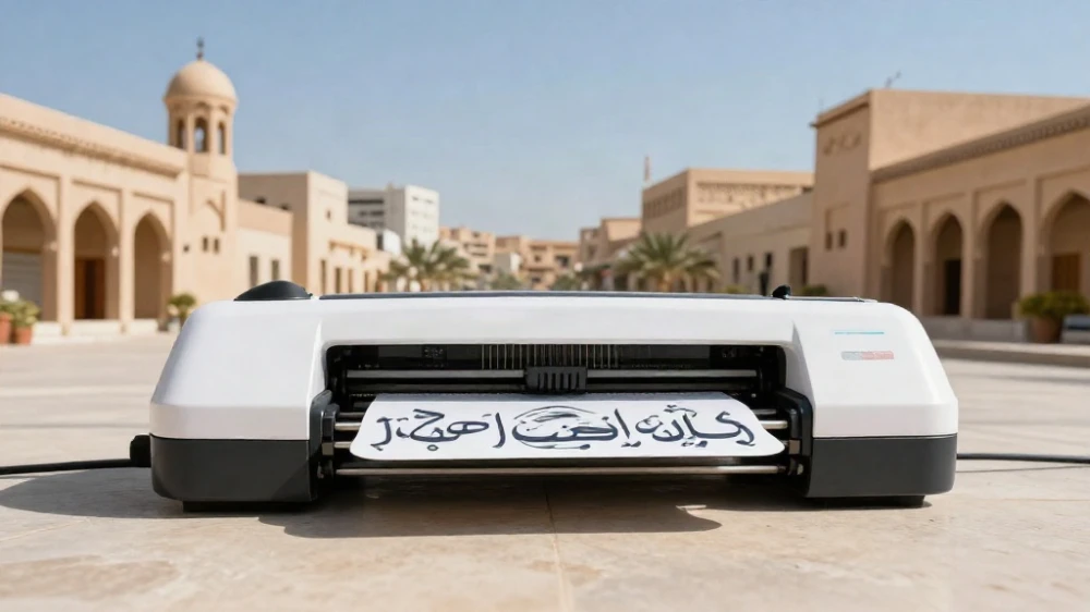 مطابع استكرات فينيل لاصقة تبوك