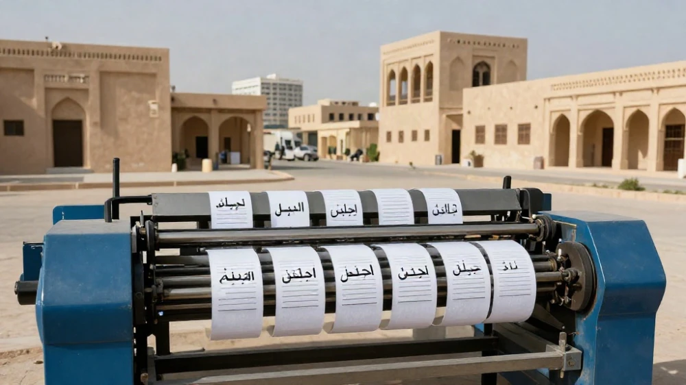 مطابع لصقات كراتين الشحن الفاخرة