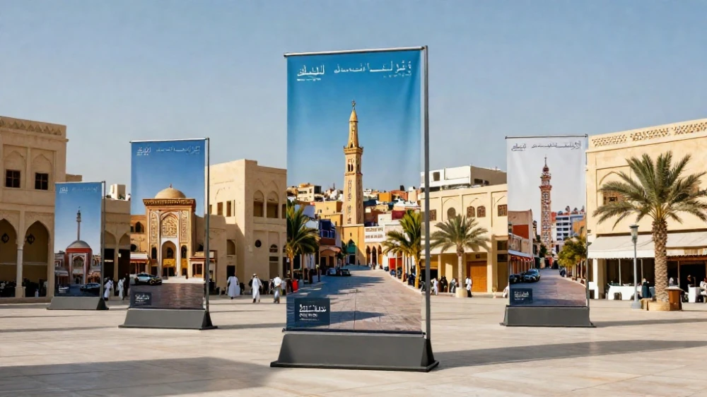 مطابع لوحات وبنرات سريعة في المدينة