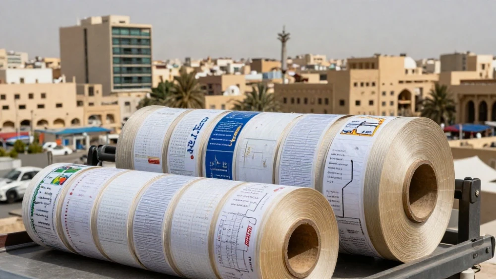 مطابع ملصقات تجارية سريعة