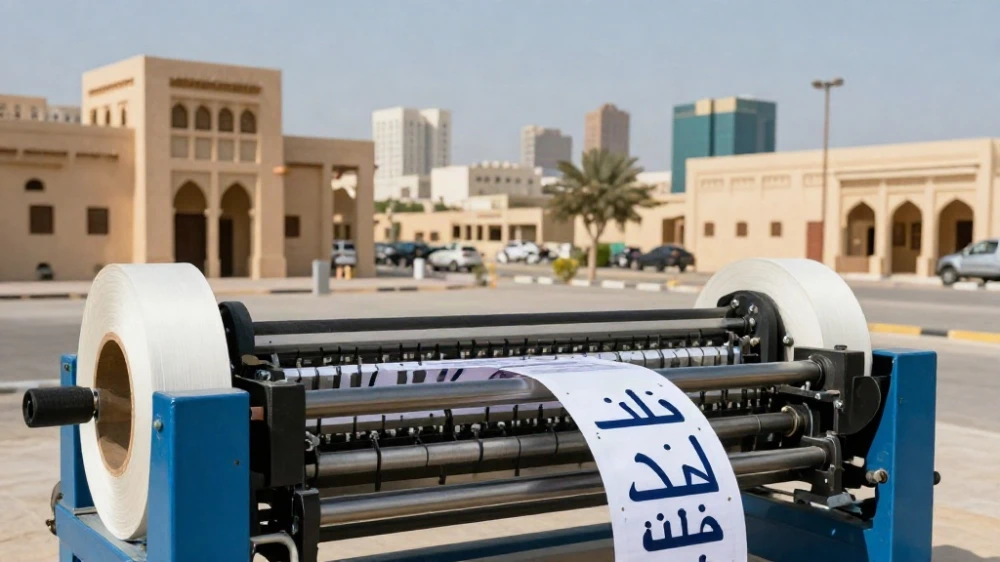 مطابع ملصقات رول لاصقة بالدمام