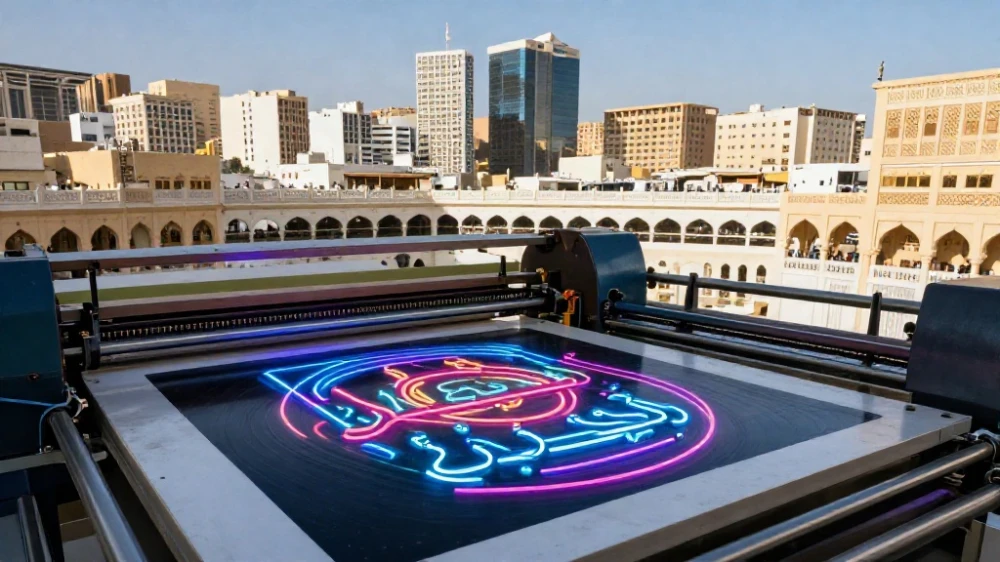 مطابع ملصقات فوسفورية مكة
