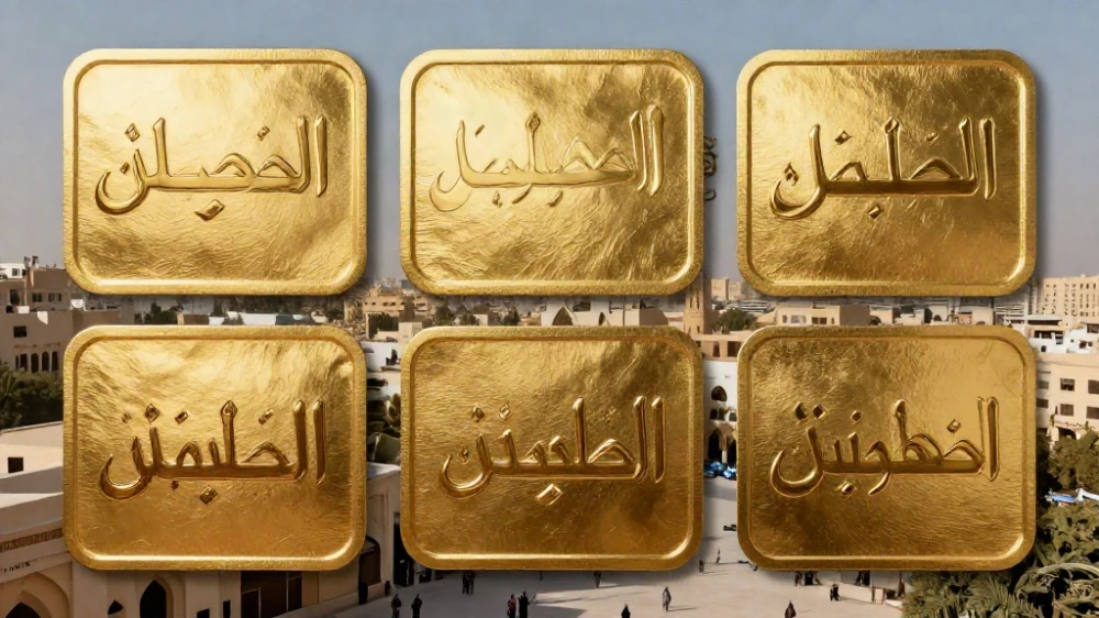 ملصقات فويل ذهبي فاخرة للمنتجات